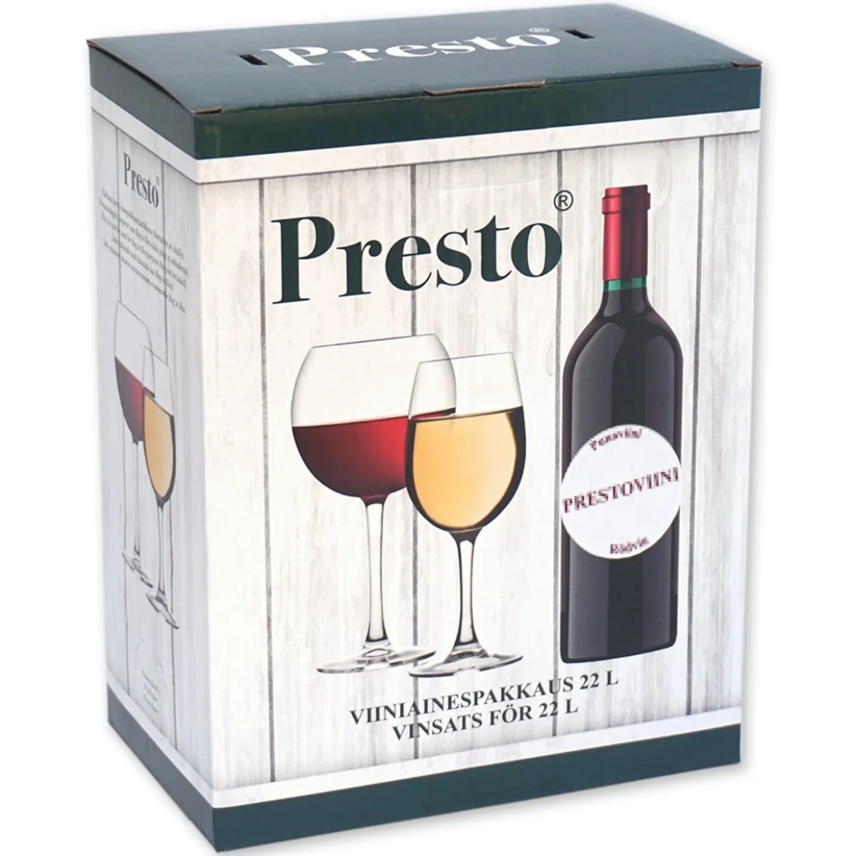 Mansikkaviiniaines Presto 582 g 22 l