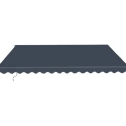 Markiisi Lykke 3,95 x 3 m, tummanharmaa