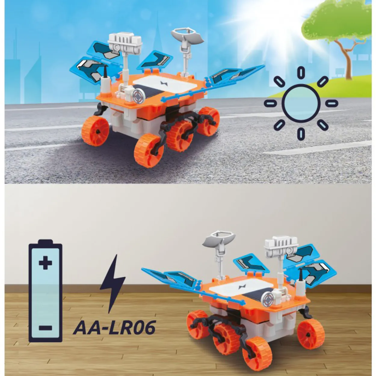 Mars-mönkijä Tiedesetti Mars Rover