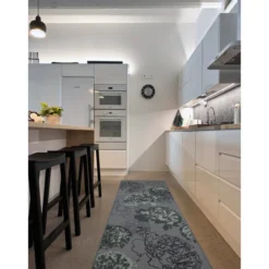 Matto Jysmä 80 x 200 cm Neilikat vihreä