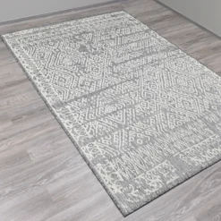 Matto Village's 80 x 300 cm Friida vaaleanharmaa
