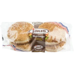 Megaburger hampurilaissämpylä 4 kpl 300 g
