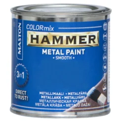 Metallimaali 250ml punainen sileä
