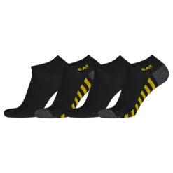 Miesten työsukat CAT Sneakers 4 pr/pkt