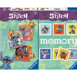 Monipelipakkaus Ravensburger 3+1 Stitch