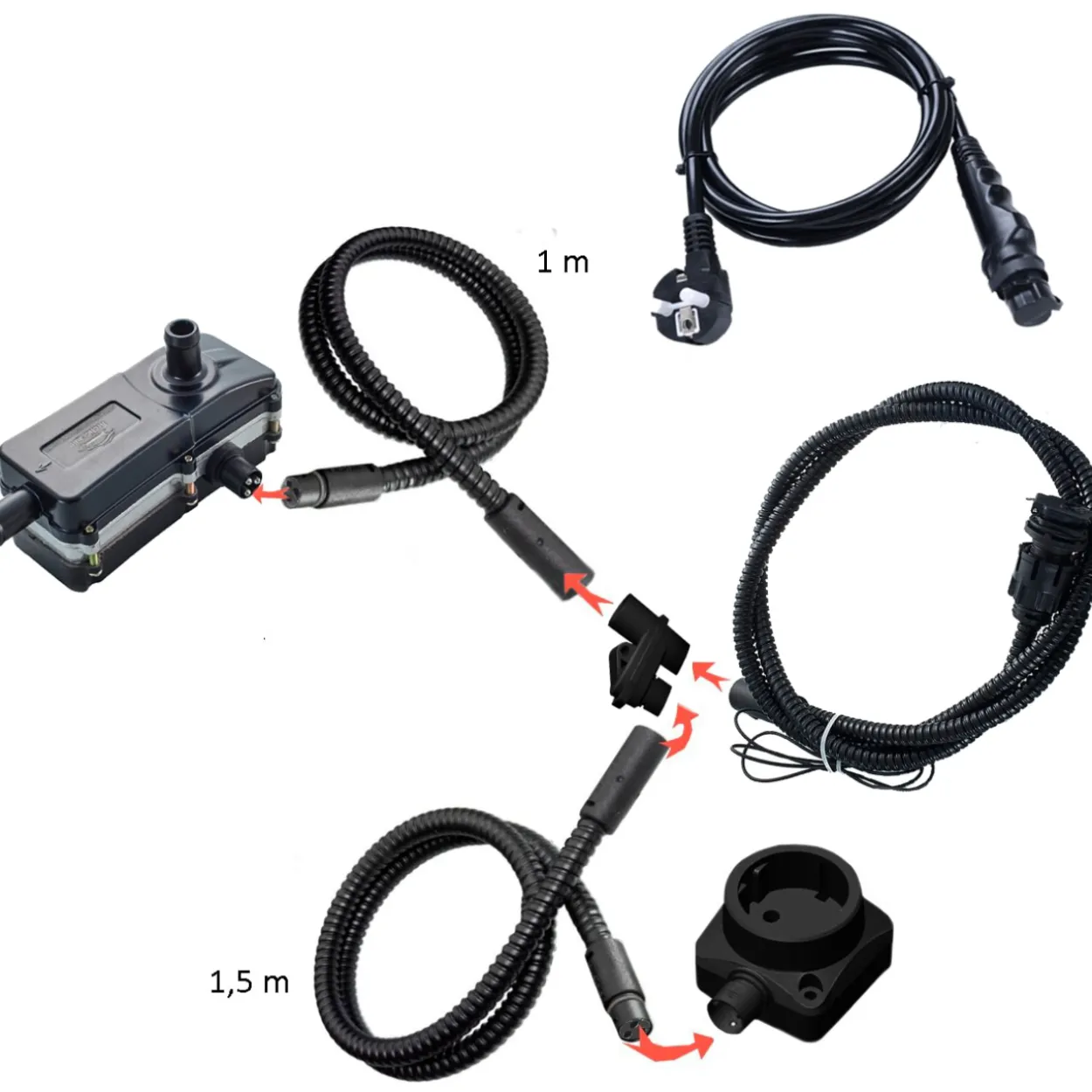 Moottorinlämmitin Motorwerk qtherm 1000 W Pro Kit v2