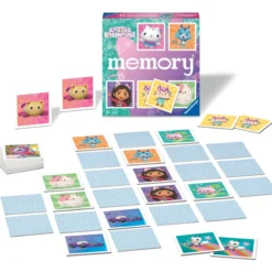 Muistipeli Ravensburger Gabby's Dollhouse Memory