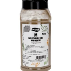 Mustapippuri Priima 400 g jauhettu
