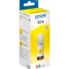 Mustepullo Epson Eco Tank 104, yellow