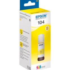 Mustepullo Epson Eco Tank 104, yellow