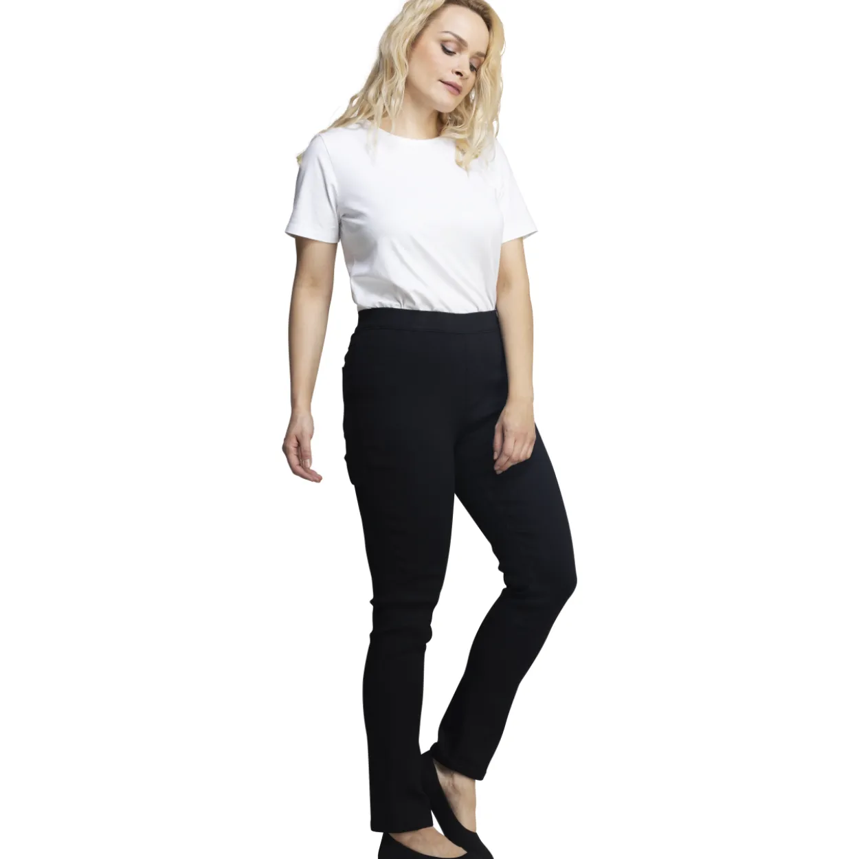 Naisten farkut Pola Rosalina slim fit