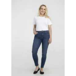Naisten farkut Pola Rosalina slim fit
