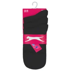 Naisten sukat Slazenger Fine Quarter 3 pr/pkt