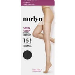 Naisten sukkahousut Norlyn Satin Ultra 15 den, eri värejä