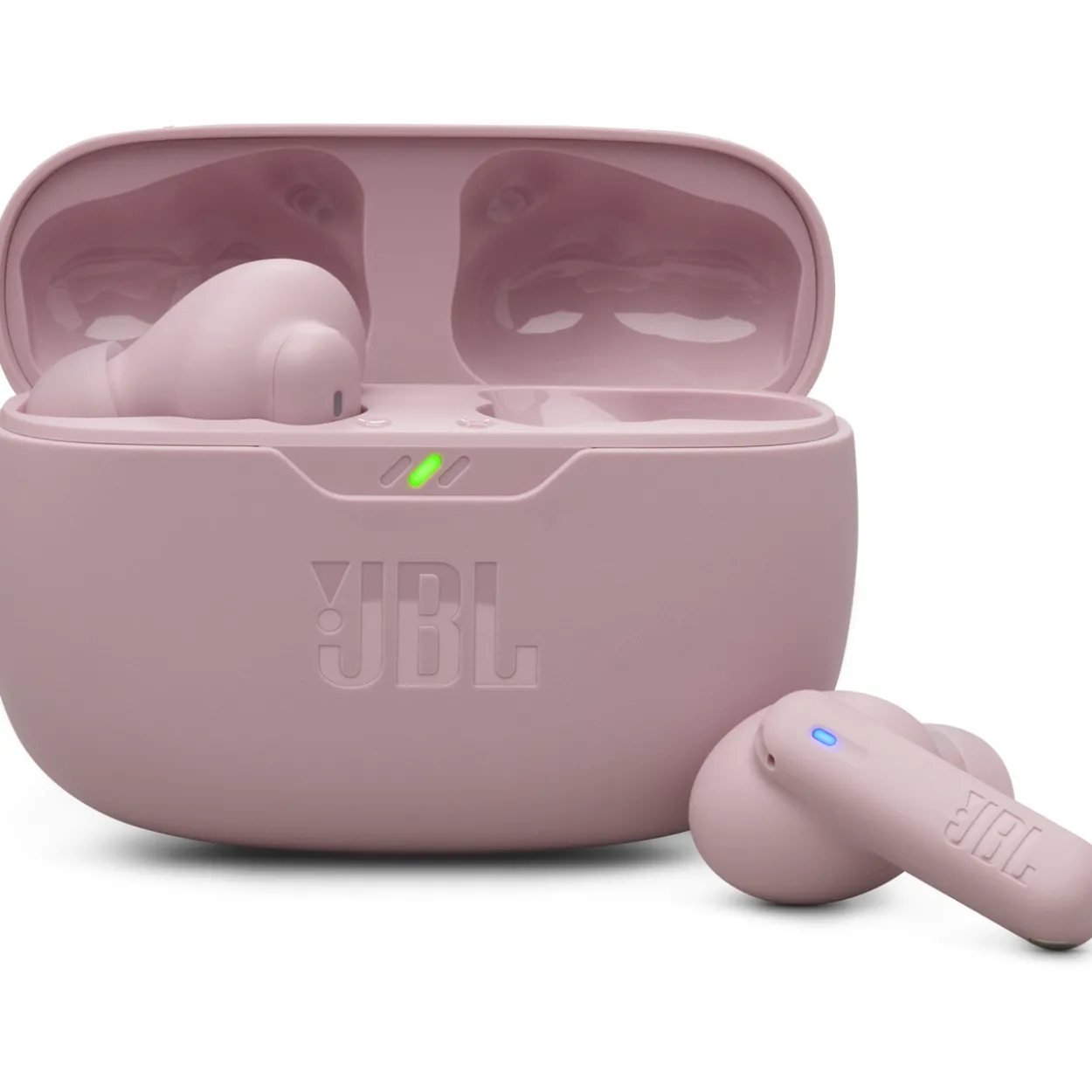 Nappikuulokkeet JBL Vibe Beam 2, pinkki