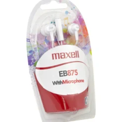 Nappikuulokkeet Maxell EB875 valkoinen