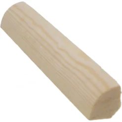 Neljännespyöreä lista Cent 15 x 15 x 2400 mm 5 kpl käsittelemätön