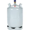 Nestekaasutäyttö 11 kg teräspulloon, painoventtiili