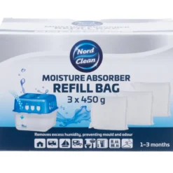 Nord Clean -kosteudenpoistajan täyttöpussi 450 g, 3 kpl/pkt