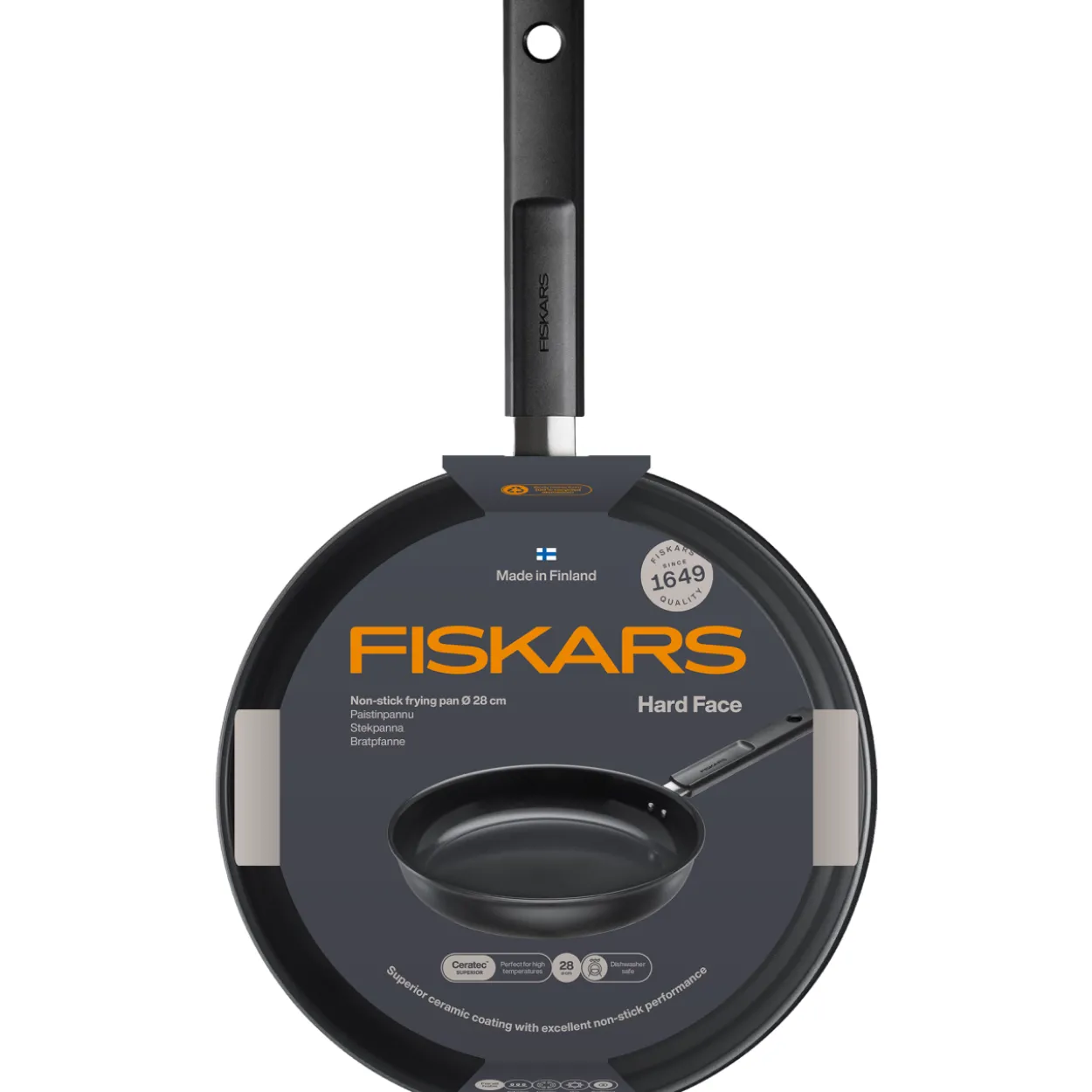 Paistinpannu Fiskars 28 cm Hard Face