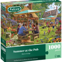 Palapeli Jumbo 1000 palaa Falcon Summer at the Pub