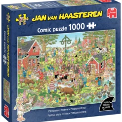 Palapeli Jumbo 1000 palaa Jan van Haasteren Midsummerfestival