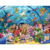 Palapeli Jumbo 1000 palaa Wasgij Original 43 Aquarium Antics!