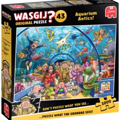 Palapeli Jumbo 1000 palaa Wasgij Original 43 Aquarium Antics!