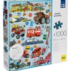 Palapeli Peliko 1000 palaa Kunnas hurjan hauskat autot