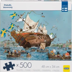 Palapeli Peliko 500 palaa Mauri Kunnas Vasa-laiva