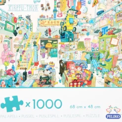 Palapeli Peliko 1000 palaa Tatu ja Patu kirppu-thor