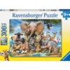 Palapeli Ravensburger African Friends 300 palaa