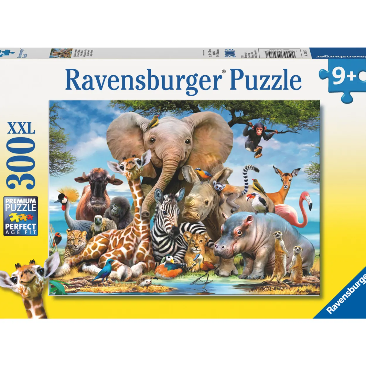 Palapeli Ravensburger African Friends 300 palaa