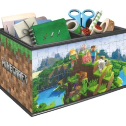 Palapeli Ravensburger 3D Minecraft Treasure Box 216 palaa