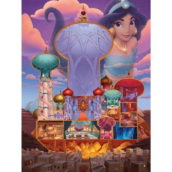 Palapeli Ravensburger 1000 palaa Disney Castles Jasmine