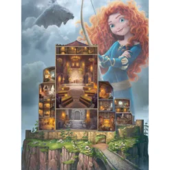 Palapeli Ravensburger 1000 palaa Disney Castles Merida