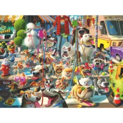 Palapeli Ravensburger 1000 palaa The Dog Walker