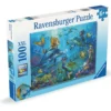 Palapeli Ravensburger 100 palaa Underwater Adventure