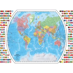 Palapeli Ravensburger 1000 palaa Political World Map