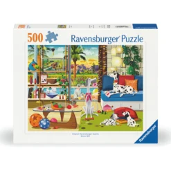 Palapeli Ravensburger 500 palaa Pets of Palm Springs