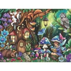 Palapeli Ravensburger 1000 palaa In The Magical Forest