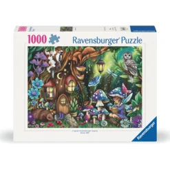 Palapeli Ravensburger 1000 palaa In The Magical Forest