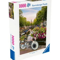 Palapeli Ravensburger 1000 palaa Bicycle Amsterdam