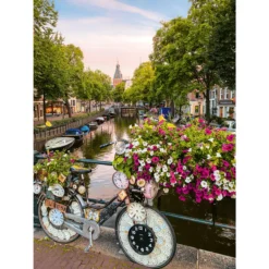 Palapeli Ravensburger 1000 palaa Bicycle Amsterdam