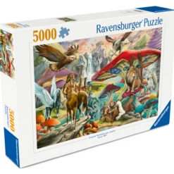 Palapeli Ravensburger 5000 palaa Mushrooms