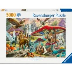 Palapeli Ravensburger 5000 palaa Mushrooms