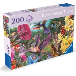 Palapeli Ravensburger 200 palaa Hummingbirds & Butterflies