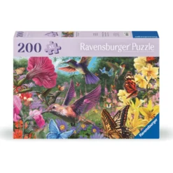 Palapeli Ravensburger 200 palaa Hummingbirds & Butterflies