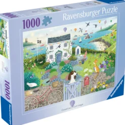 Palapeli Ravensburger 1000 palaa Coastal Cottage