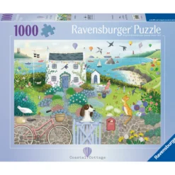 Palapeli Ravensburger 1000 palaa Coastal Cottage